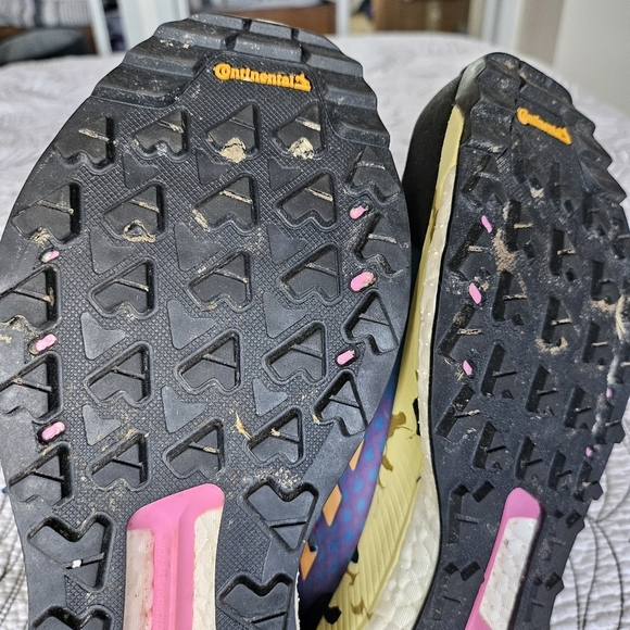 VGUC Adidas Terrex Free Hiker Prime Blue Hazy Sky Women 7.5 - Picture 16 of 16